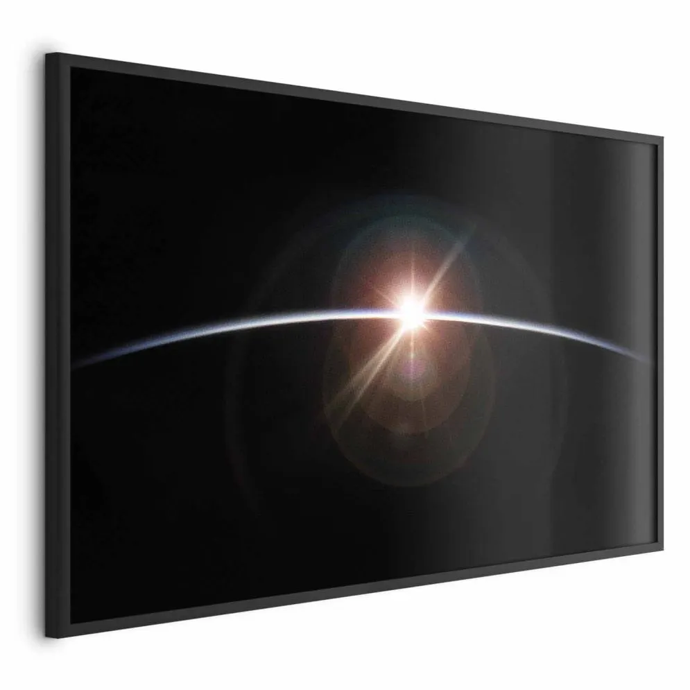 Plakat Horyzont 42x29,7 cm z ramą czarną bez marginesu | MIRAT.