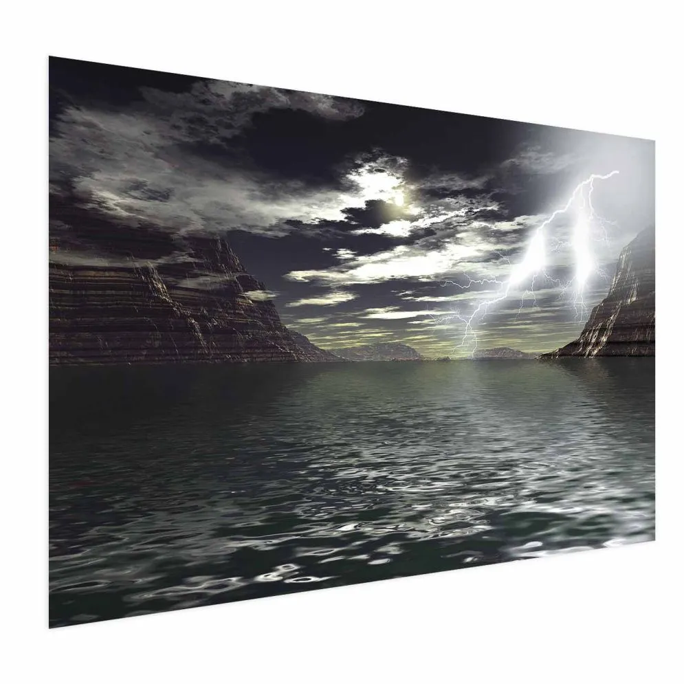 Plakat Burza 42x29,7 cm bez ramy bez marginesu | MIRAT.