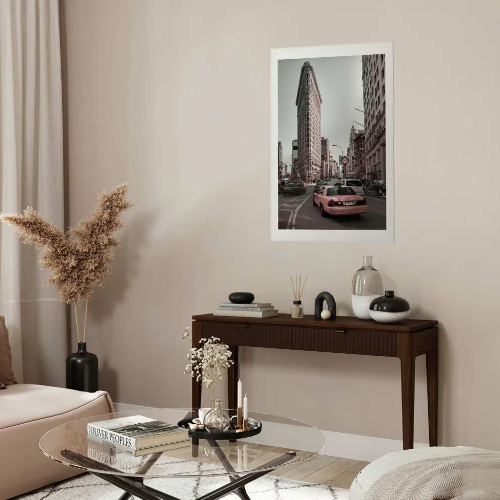 Plakat Miejski ruch 60x90 cm bez ramy z marginesem | MIRAT.