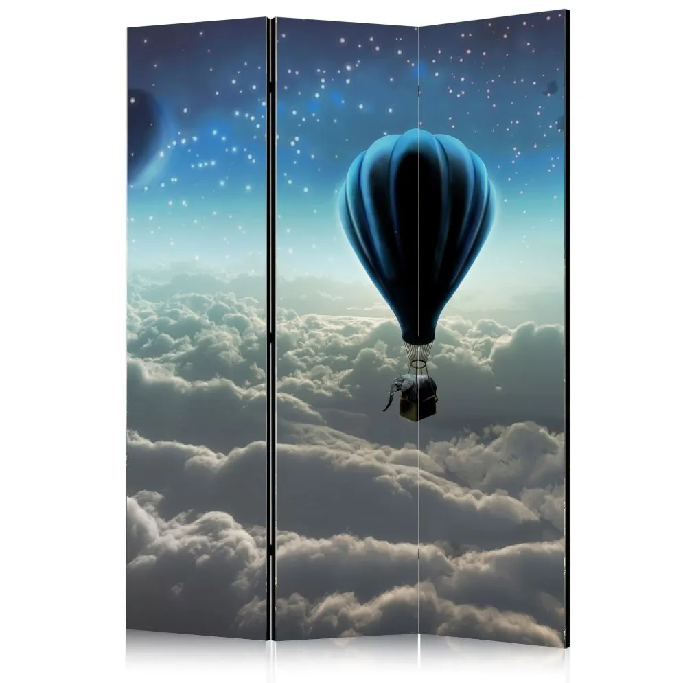 Parawan jednostronny Pejzaże 135x172 cm 3-częściowy wielokolorowy | MIRAT.