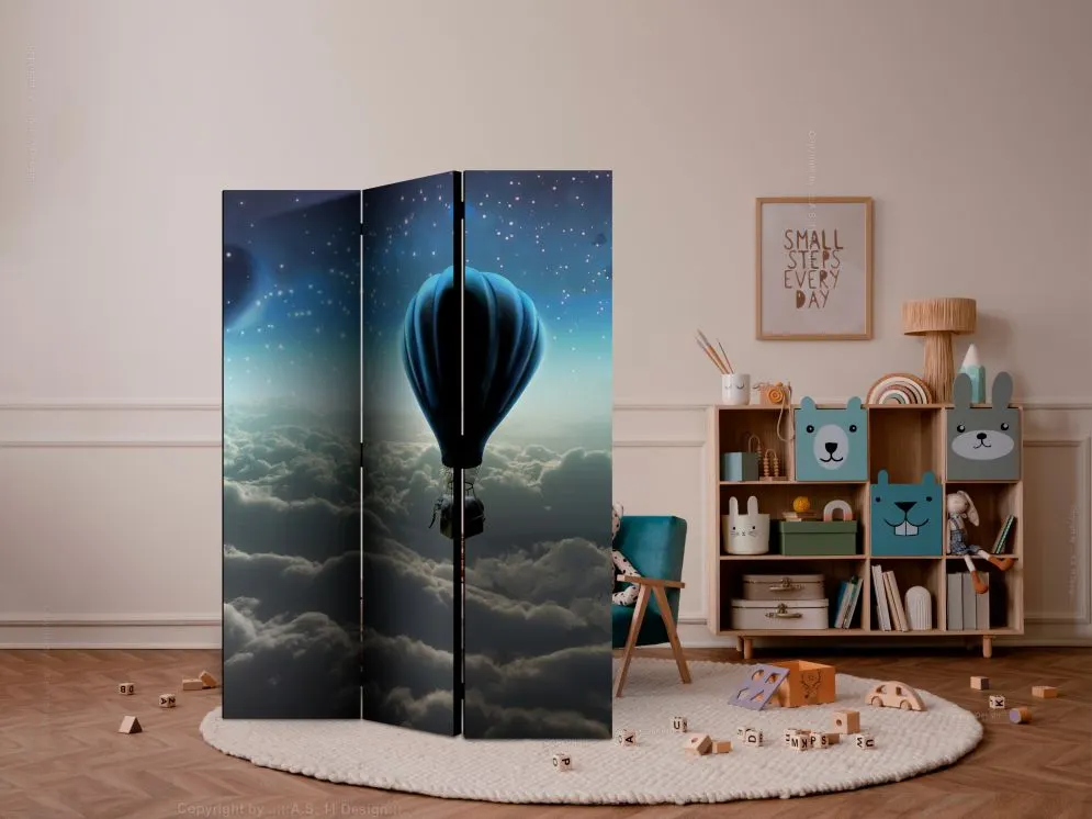 Parawan jednostronny Pejzaże 135x172 cm 3-częściowy wielokolorowy | MIRAT.