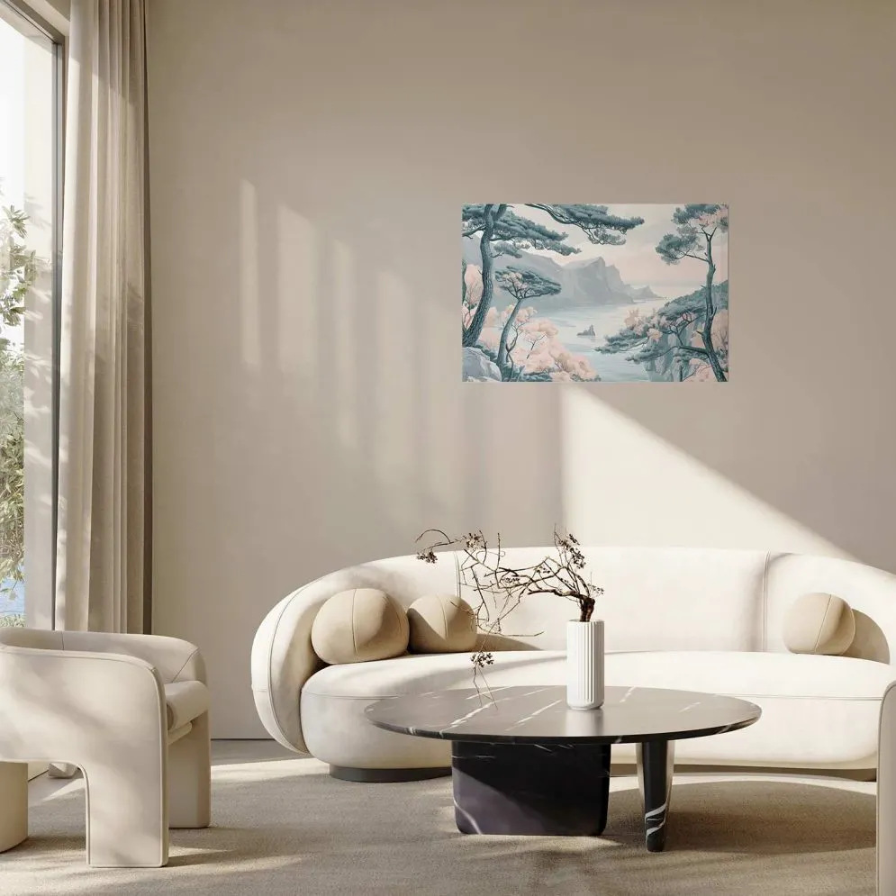 Plakat Błękitne wybrzeże 30x21 cm bez ramy bez marginesu | MIRAT.