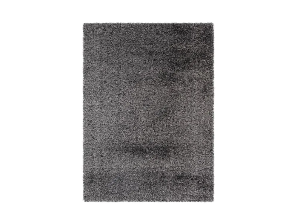 Dywan CAELUM 160x220 czarny z długim włosiem I sklep meblowy MIRAT.