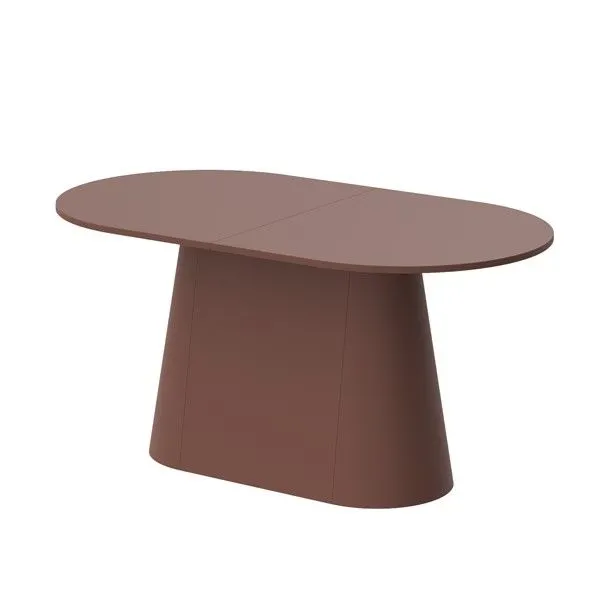 Stół rozkładany CAPITOLO 160(208)x90 bordowy I sklep meblowy MIRAT. styl PASTELE