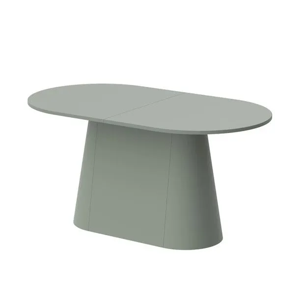 Stół rozkładany CAPITOLO 160(208)x90 zielony I sklep meblowy MIRAT. styl PASTELE