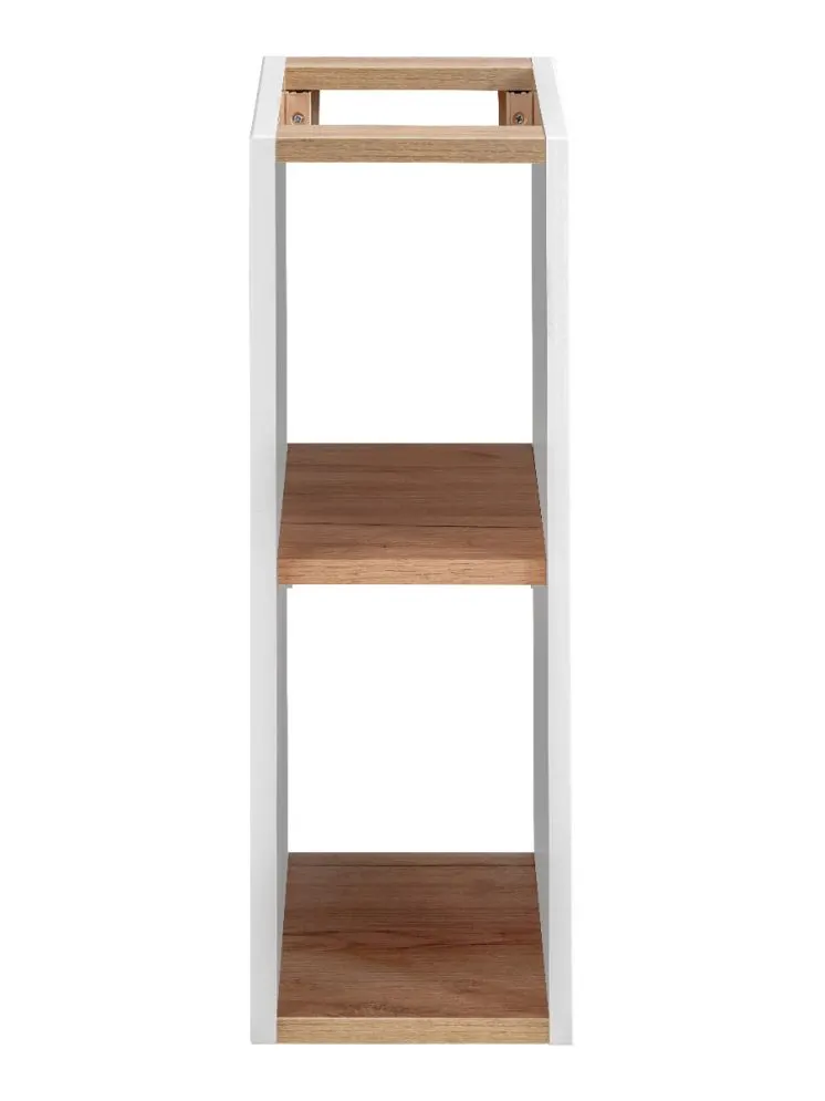 Szafka łazienkowa MILANO / CAPRI 20 cm biała wąska z półkami | MIRAT. w stylu  kolekcja CAPRI