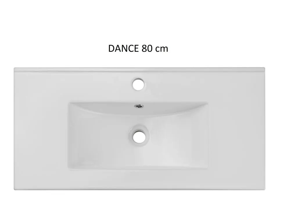 Szafka pod umywalkę VIVA CASHMERE 2S 80cm kaszmirowy mat I sklep meblowy MIRAT. styl GLAMOUR, RYFLOWANY