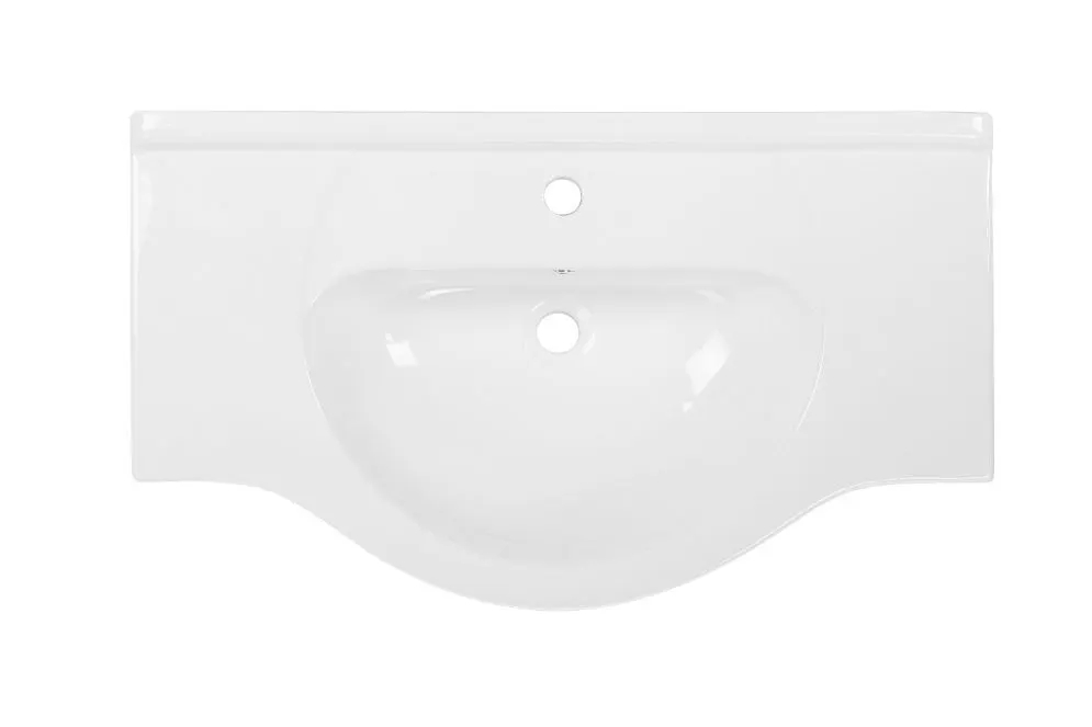 Szafka pod umywalkę ROMANTIC 85 cm biała drewniana stojąca | MIRAT. styl KLASYCZNY kolekcja ROMANTIC