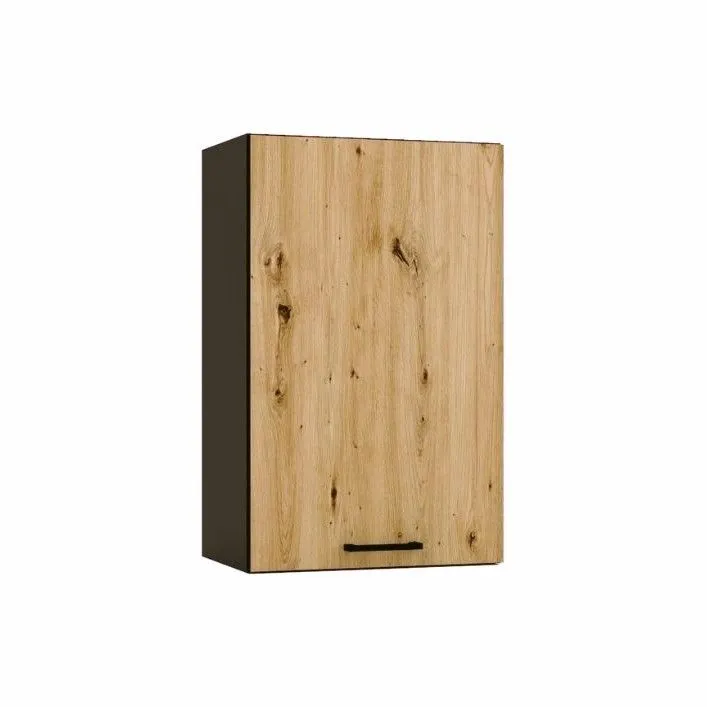 Zestaw mebli kuchennych ANIKA grafitowy/dąb artisan narożny I sklep meblowy MIRAT.  kolekcja ANIKA