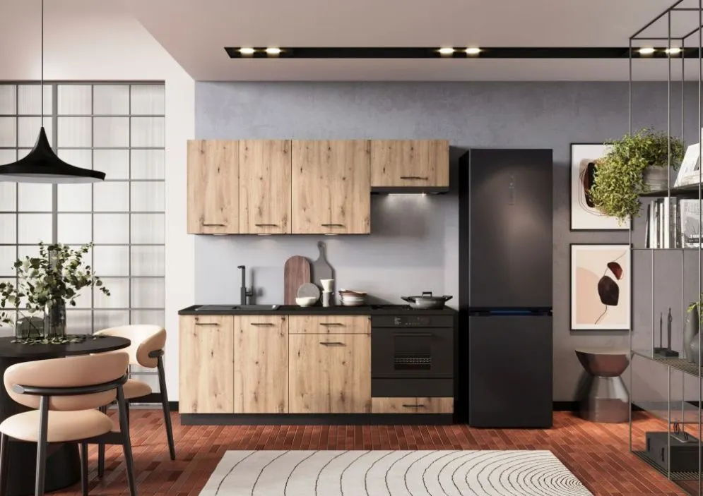 Front do zabudowy zmywarki ANIKA PU 45 dąb artisan laminowany I sklep meblowy MIRAT.