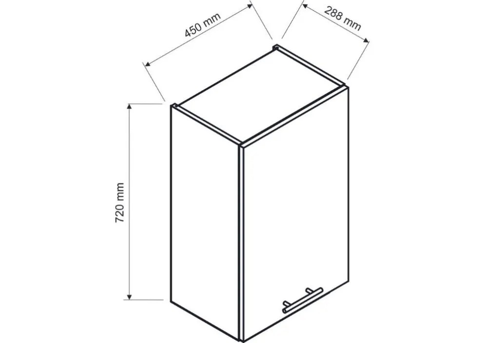 Zestaw mebli kuchennych ANIKA grafitowy pod zabudowę I sklep meblowy MIRAT. kolekcja ANIKA