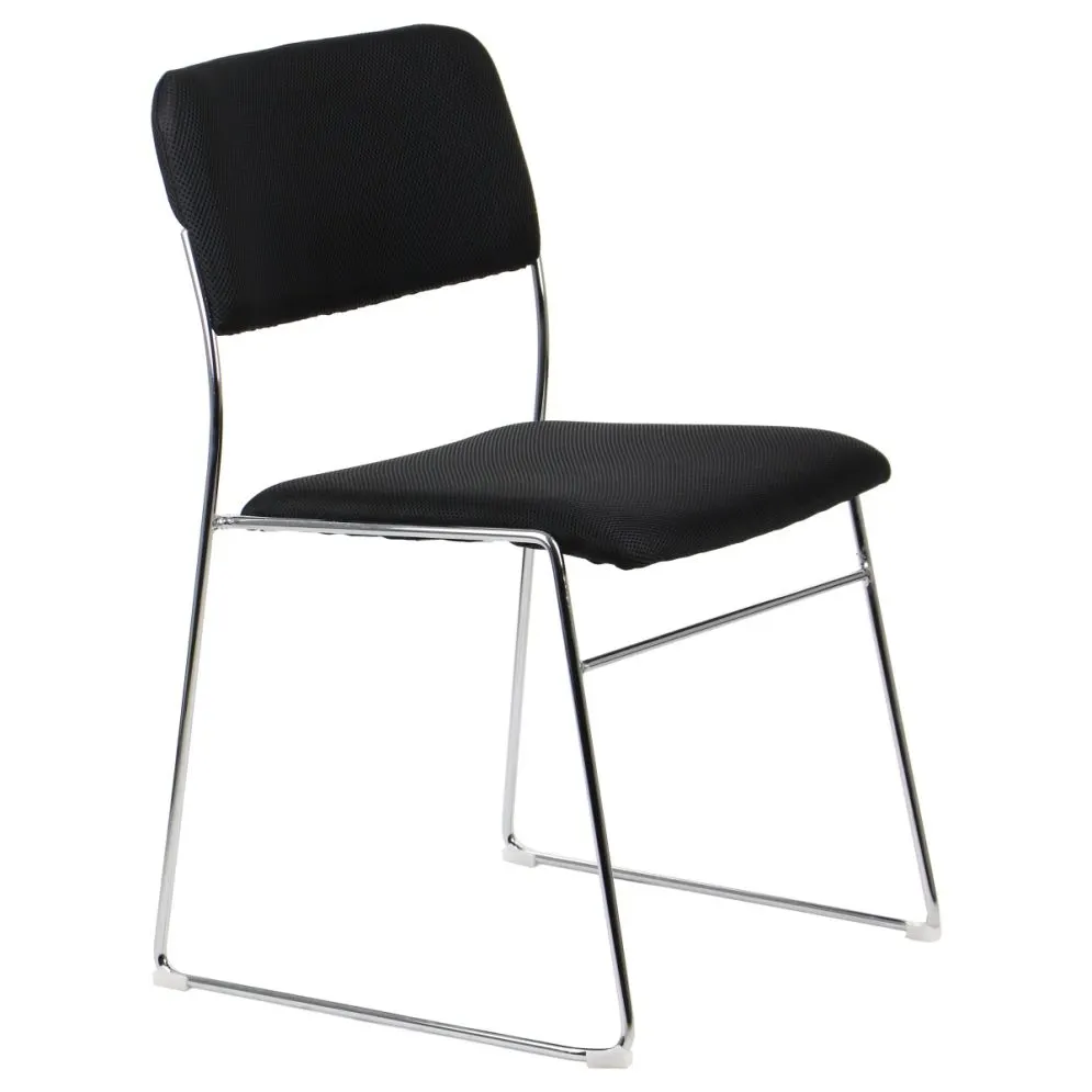 Krzesło biurowe CN-62 czarne na płozie I sklep meblowy MIRAT.