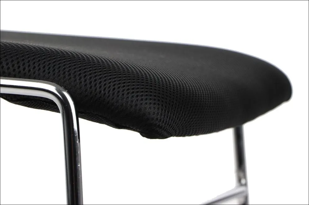 Krzesło biurowe CN-62 czarne na płozie I sklep meblowy MIRAT.