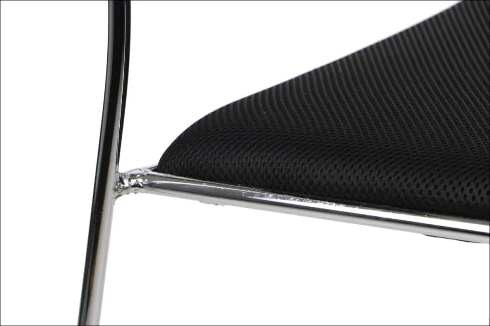 Krzesło biurowe CN-62 czarne na płozie I sklep meblowy MIRAT.