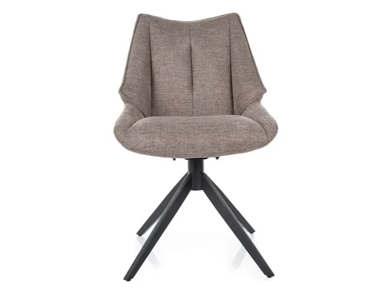 Obrotowe krzesło CODA BREGO beżowe | MIRAT