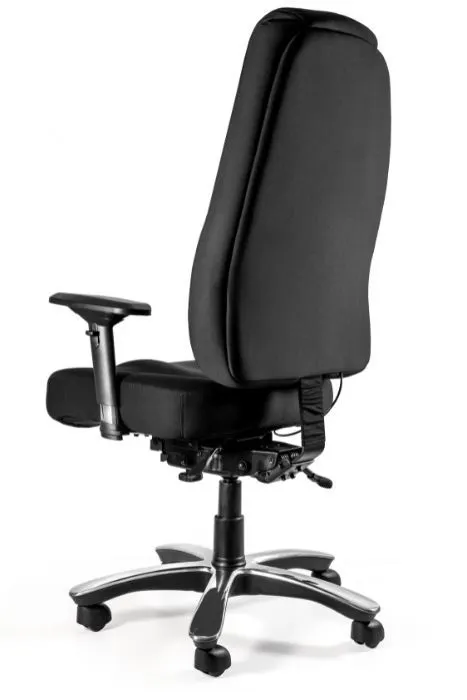 Fotel biurowy COMMANDER czarny z mechanizmem asynchronicznym | MIRAT.