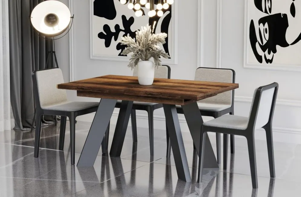 Stół rozkładany COMO 130(210)x80 dąb monastery do jadalni I sklep meblowy MIRAT. styl LOFT