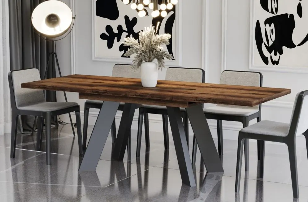Stół rozkładany COMO 130(210)x80 dąb monastery do jadalni I sklep meblowy MIRAT. styl LOFT