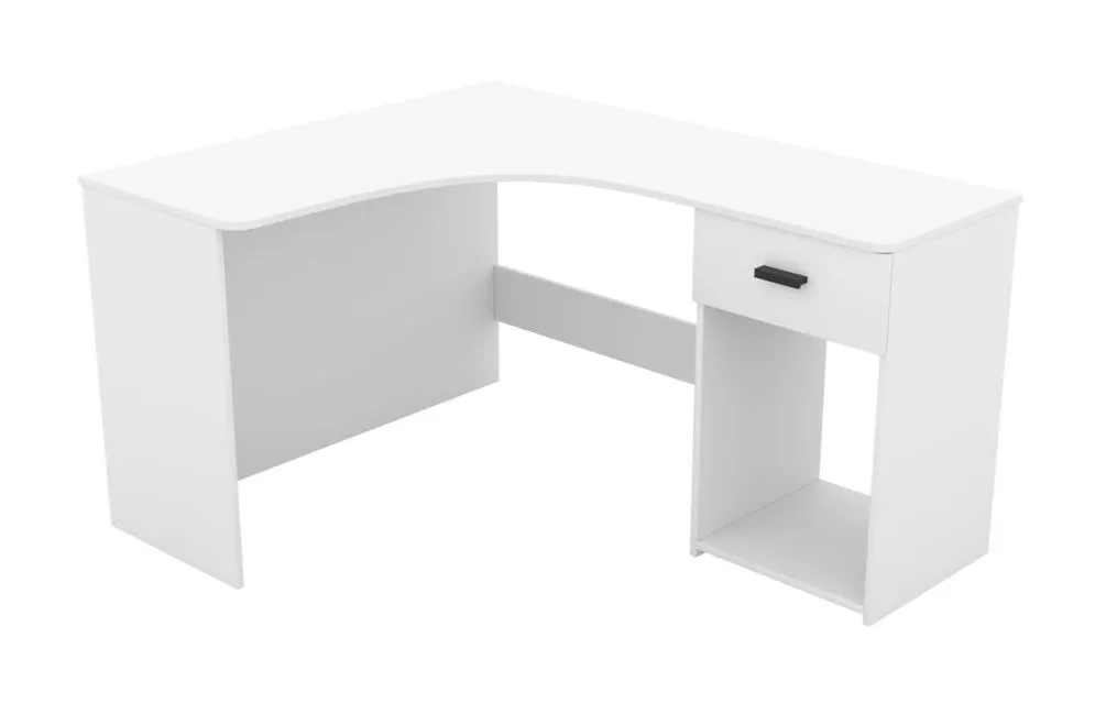 Biurko CORNER białe I sklep meblowy MIRAT. styl SKANDYNAWSKI