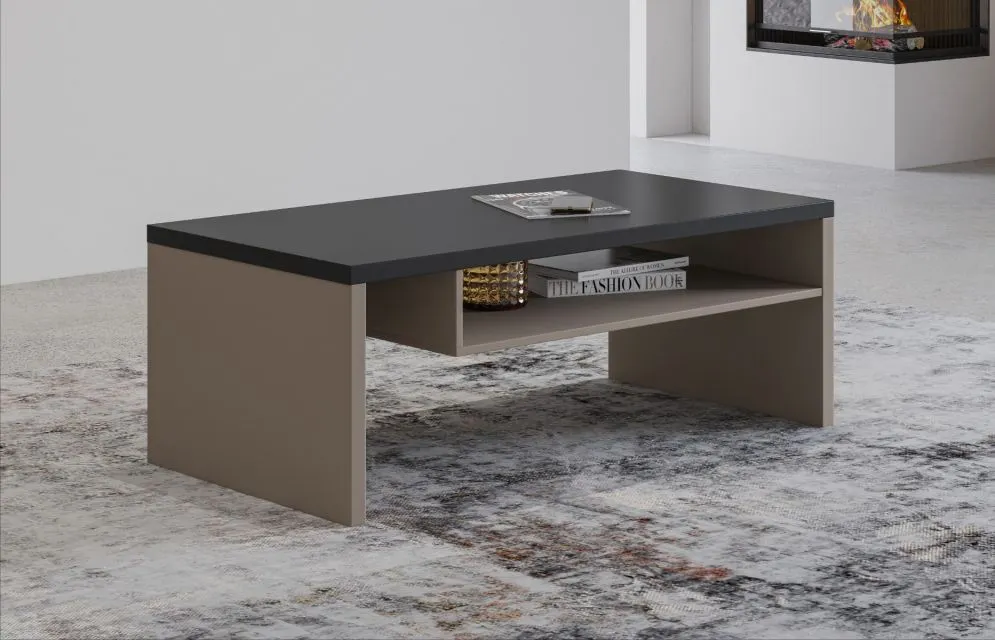 Stolik kawowy CROSS 120x60 congo/czarny do salonu I sklep meblowy MIRAT.  kolekcja HV-CROSS