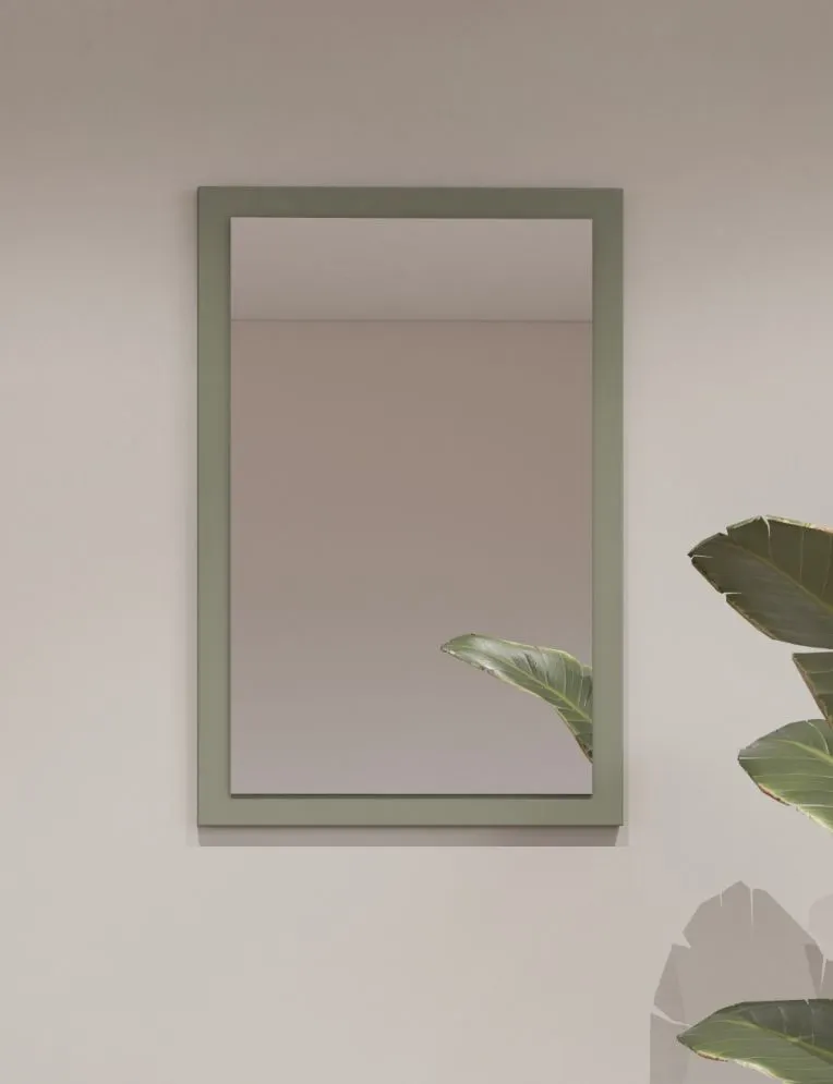 Lustro do przedpokoju CROSS 40x60cm zielone laminowane I sklep meblowy MIRAT. kolekcja HV-CROSS