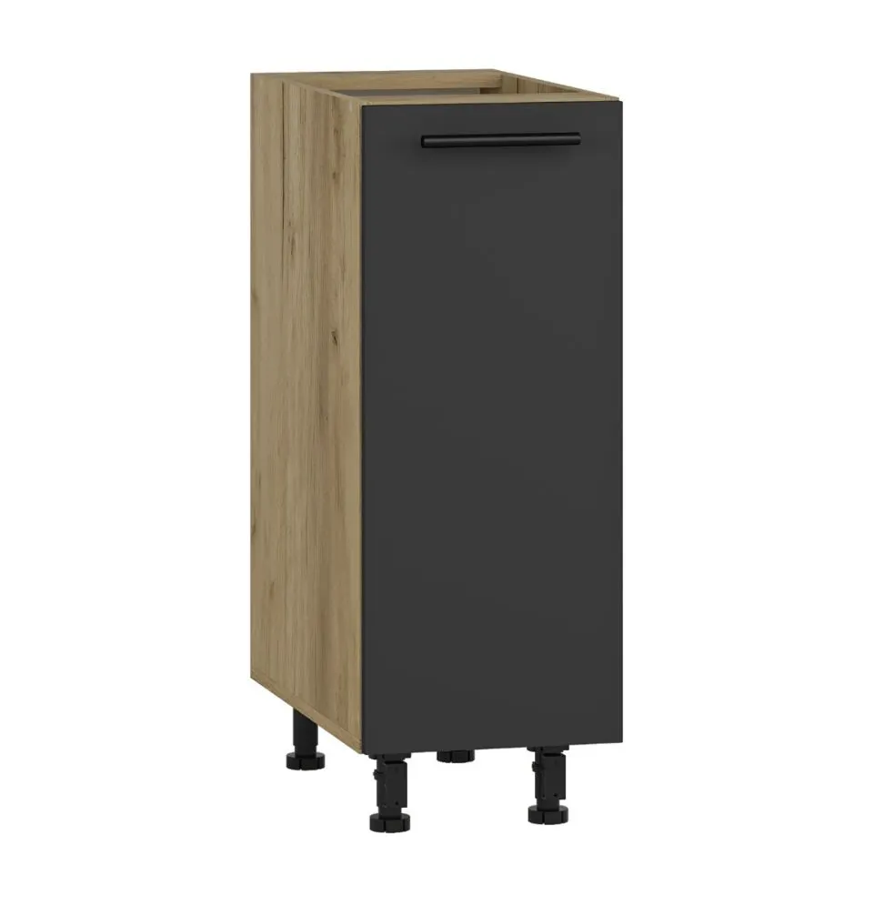 Szafka kuchenna stojąca 30 VENTO D-30/82 antracyt firmy Halmar | MIRAT.  kolekcja VENTO
