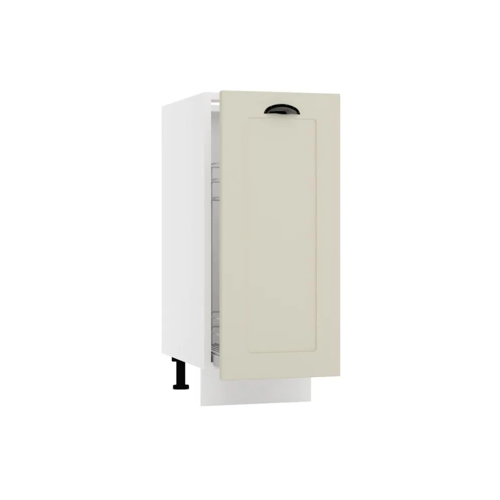 Szafka kuchenna stojąca CARGO ADELE D30 coffe mat z koszem wąka I sklep meblowy MIRAT.  kolekcja ADELE