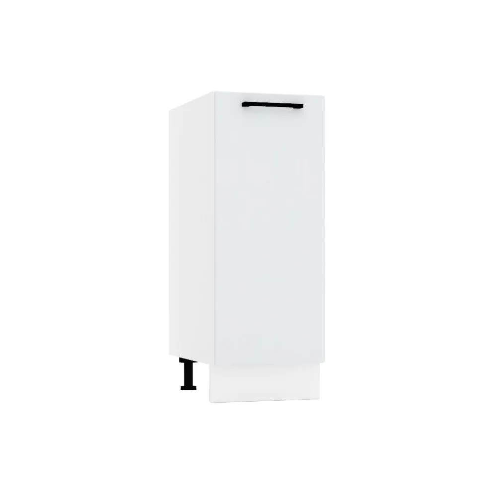 Szafka kuchenna stojąca 30 DENIS D30 P/L szara matowa I MIRAT.  kolekcja DENIS