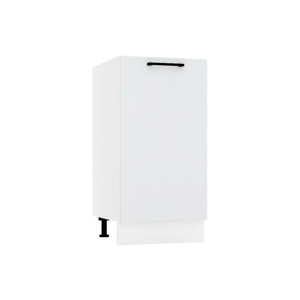 Szafka kuchenna stojąca 40 DENIS D40 P/L szara jednodrzwiowa I MIRAT.  kolekcja DENIS