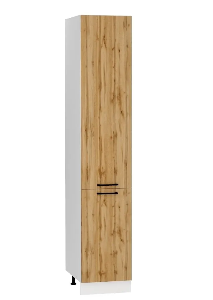 Szafka kuchenna stojąca 40 BONO D40 SŁ P/L 2FR dąb wotan I sklep meblowy MIRAT. styl LOFT