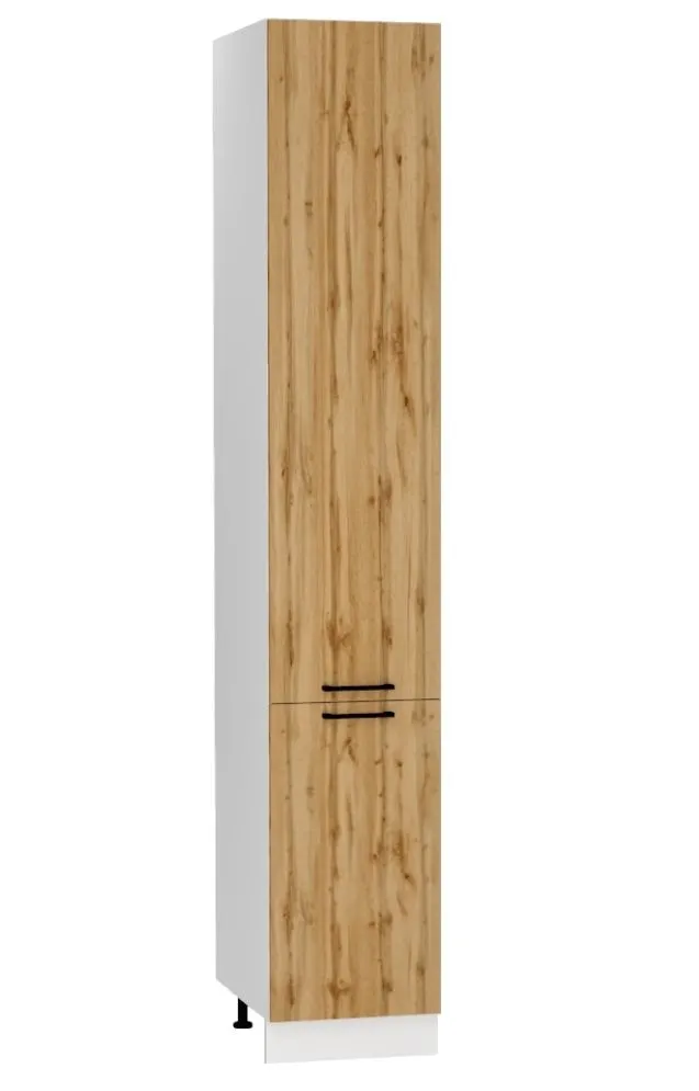 Szafka kuchenna stojąca 40/233 BONO D40 SŁ P/L 2FR dąb wotan I sklep meblowy MIRAT.