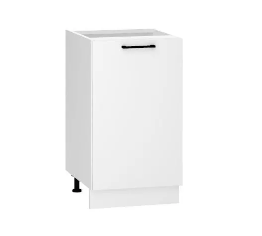 Szafka kuchenna stojąca 45 BONO D45 P/L biała I sklep meblowy MIRAT. styl SKANDYNAWSKI