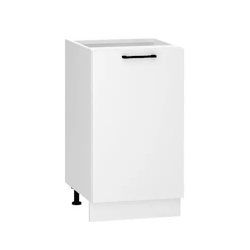 Szafka kuchenna stojąca 45 DENIS D45 biała mat z cichym domykiem I sklep meblowy MIRAT.  kolekcja DENIS