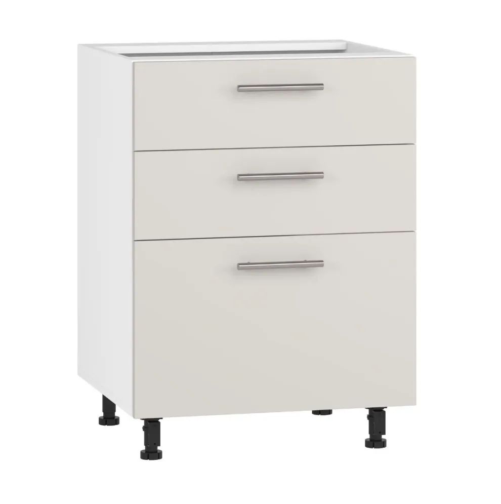 Szafka kuchenna stojąca 60 VENTO D3S-60/82 kaszmirowa trwała I sklep meblowy MIRAT.  kolekcja VENTO