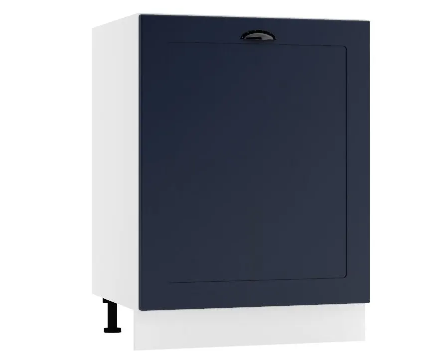Szafka kuchenna stojąca 60 ADELE D60PC P/L granatowa I sklep meblowy MIRAT.