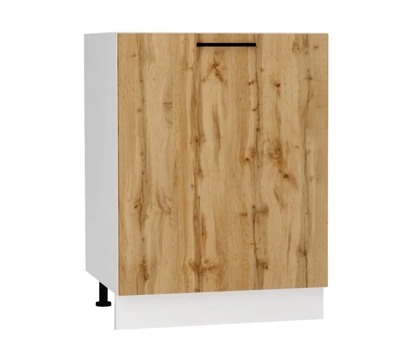 Szafka kuchenna stojąca 60 BONO D60 P/L dąb wotan I sklep meblowy MIRAT. styl LOFT