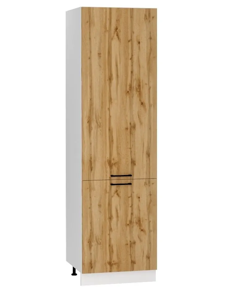 Szafka pod zabudowę lodówki 60 BONO D60 LO P/L 2133 dąb wotan I sklep meblowy MIRAT. styl LOFT