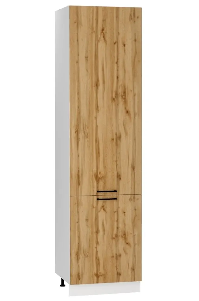 Szafka pod zabudowę lodówki 60 BONO D60 LO P/L 2333 dąb wotan I sklep meblowy MIRAT. styl LOFT