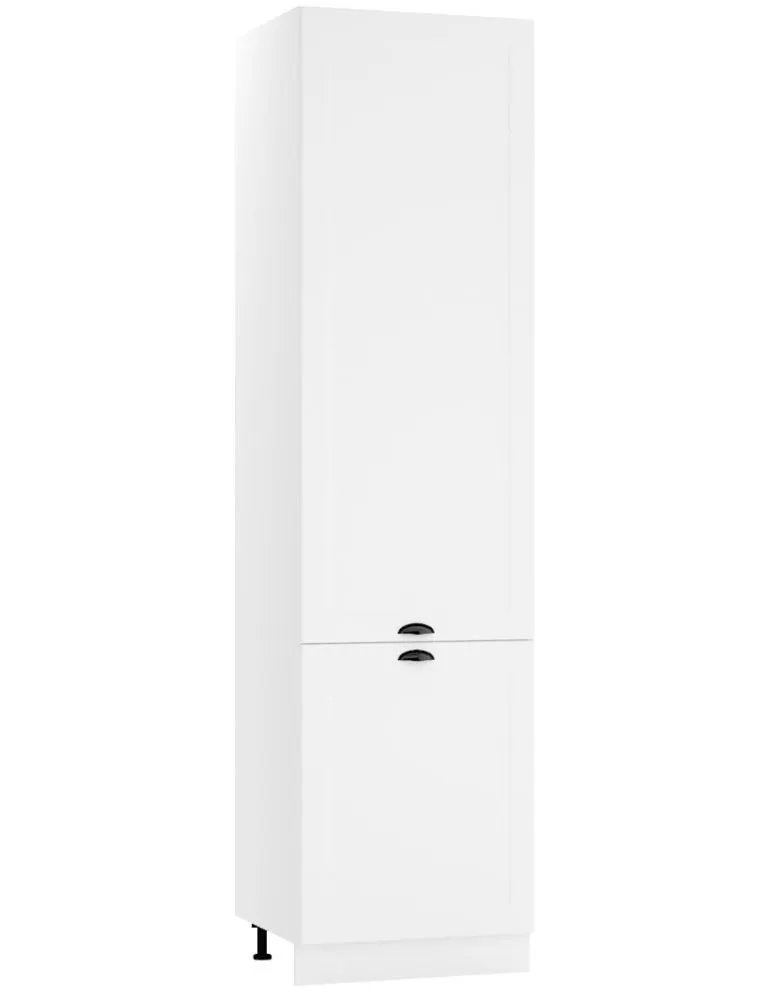 Szafka pod zabudowę lodówki 60 ADELE D60 LO P/L 2333 biała I sklep meblowy MIRAT.