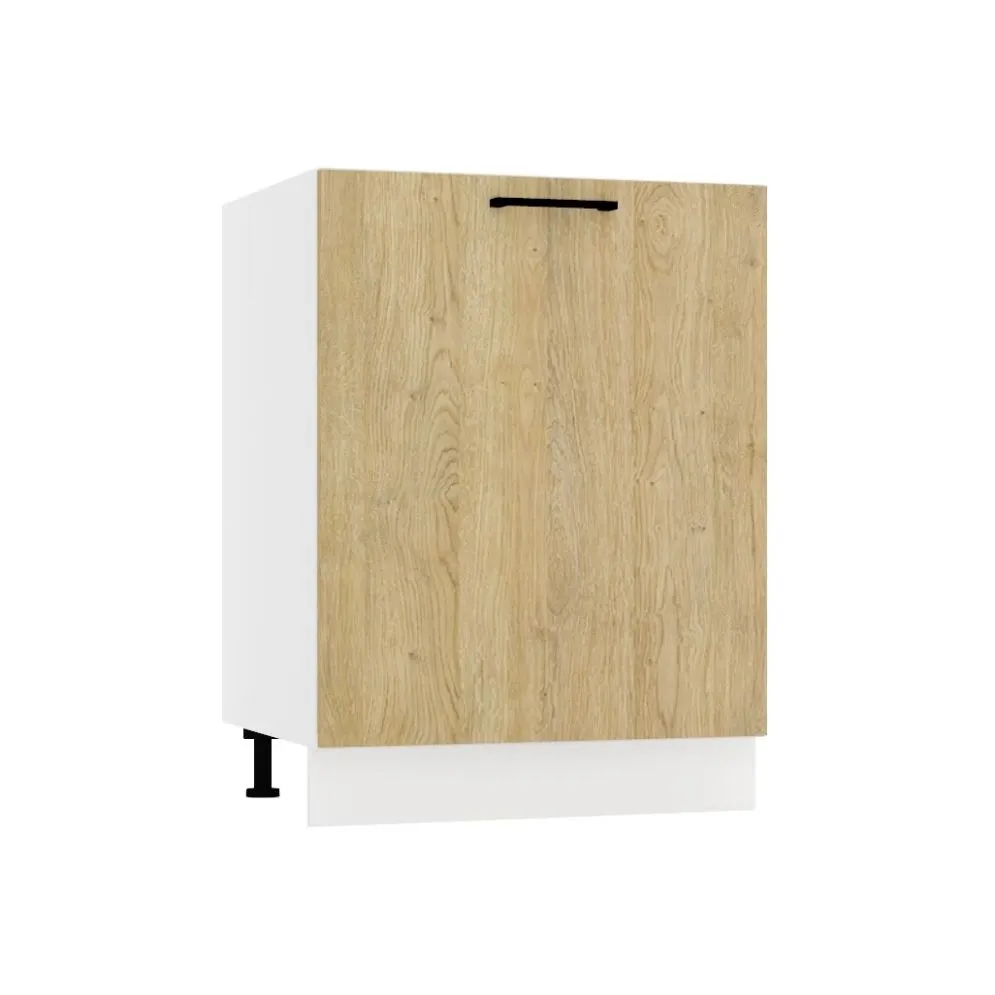 Jednodrzwiowa szafka pod zlew 60 DENIS D60ZL P/L dąb London | MIRAT. kolekcja DENIS