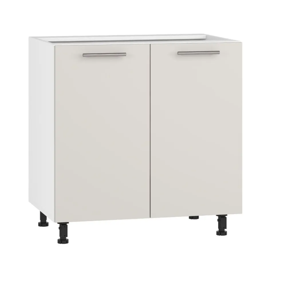 Szafka kuchenna stojąca 80 VENTO D-80/82 kaszmirowa z półką I sklep meblowy MIRAT.  kolekcja VENTO