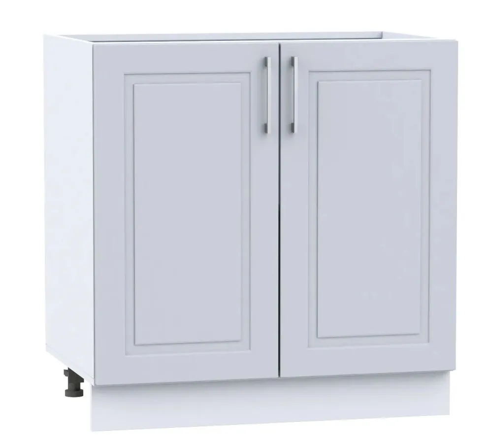 Szafka kuchenna stojąca 80 NATALIA D80 jasnoszara z półką | MIRAT. kolekcja NATALIA