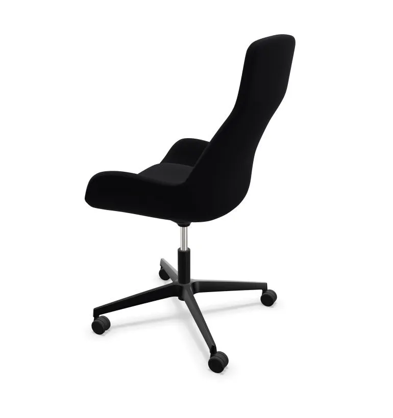 Fotel obrotowy LUPINO CUR60111 czarny konferencyjny I sklep meblowy MIRAT.