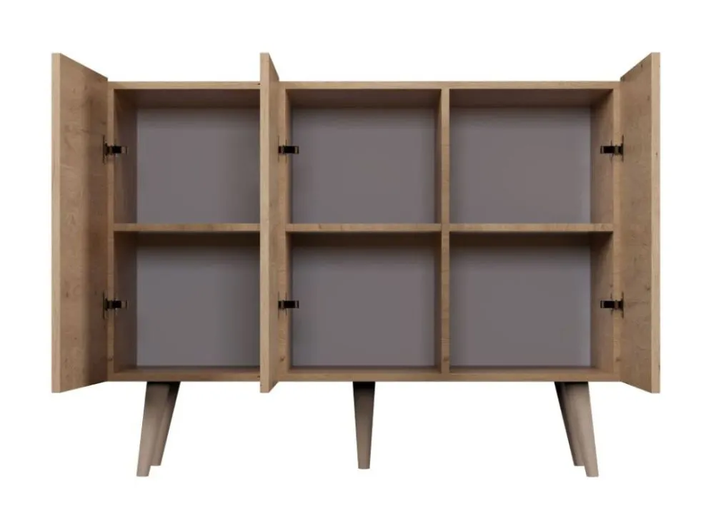 Komoda TORONTO dąb artisan do salonu I sklep meblowy MIRAT. styl SKANDYNAWSKI kolekcja TORONTO