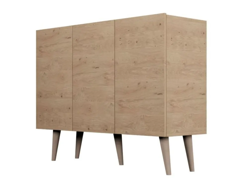 Komoda TORONTO dąb artisan do salonu I sklep meblowy MIRAT. styl SKANDYNAWSKI kolekcja TORONTO
