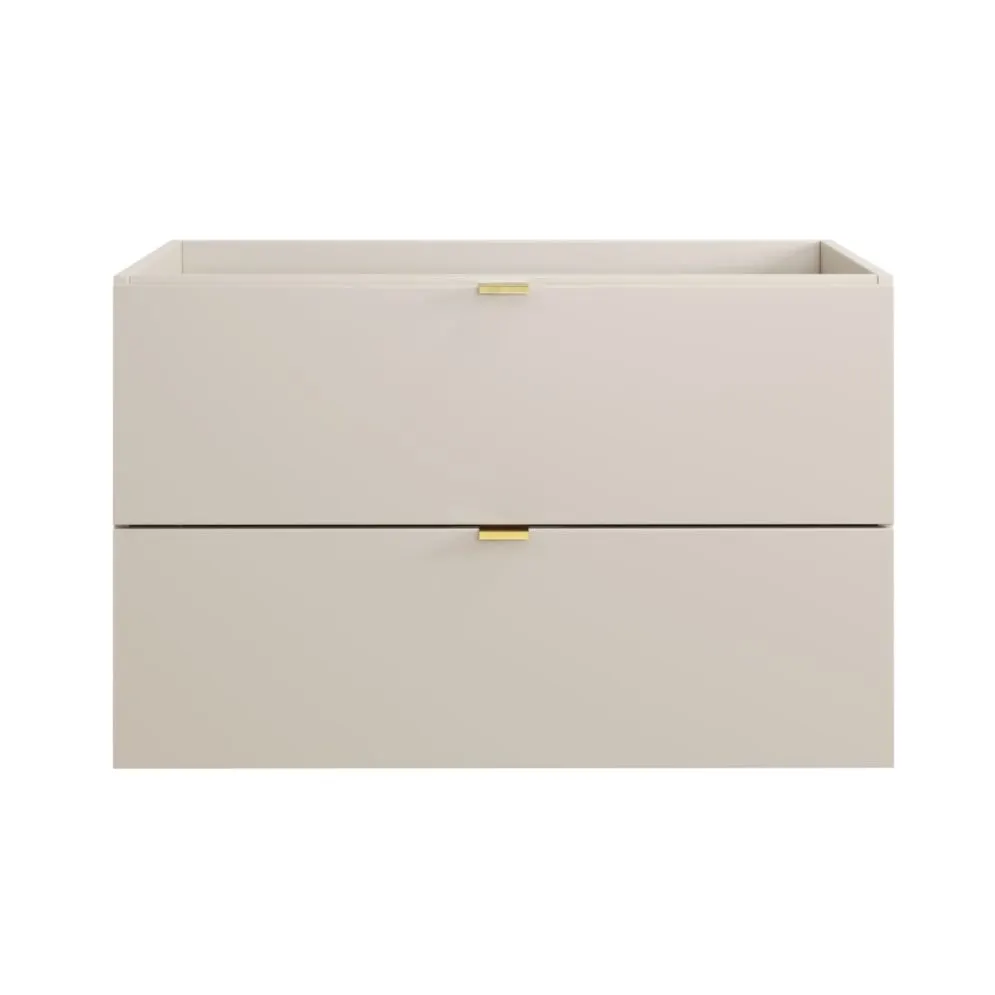 Szafka pod umywalkę DALIA CASHMERE 2S 80cm kaszmirowy mat I sklep meblowy MIRAT. styl SKANDYNAWSKI kolekcja DALIA CD