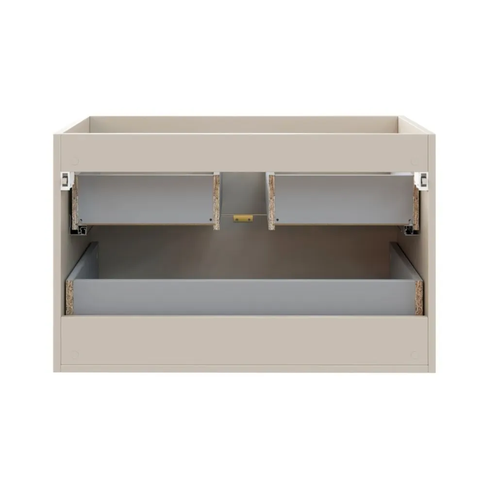 Szafka pod umywalkę DALIA CASHMERE 2S 80cm kaszmirowy mat I sklep meblowy MIRAT. styl SKANDYNAWSKI kolekcja DALIA CD