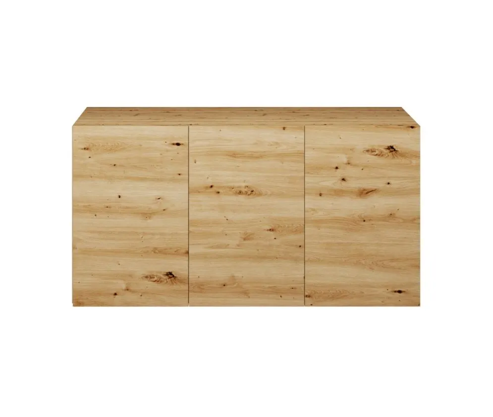 Komoda GABI 160cm dąb artisan wisząca bezuchwytowa I sklep meblowy MIRAT.  kolekcja GABI