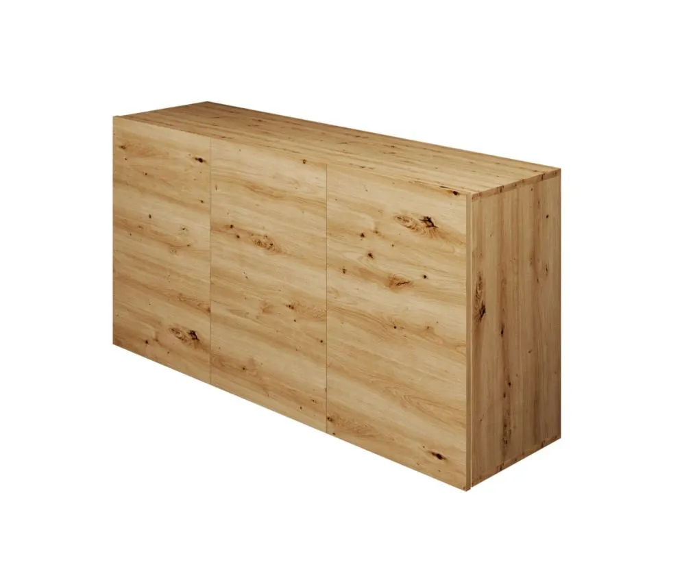 Komoda GABI 160cm dąb artisan wisząca bezuchwytowa I sklep meblowy MIRAT.  kolekcja GABI