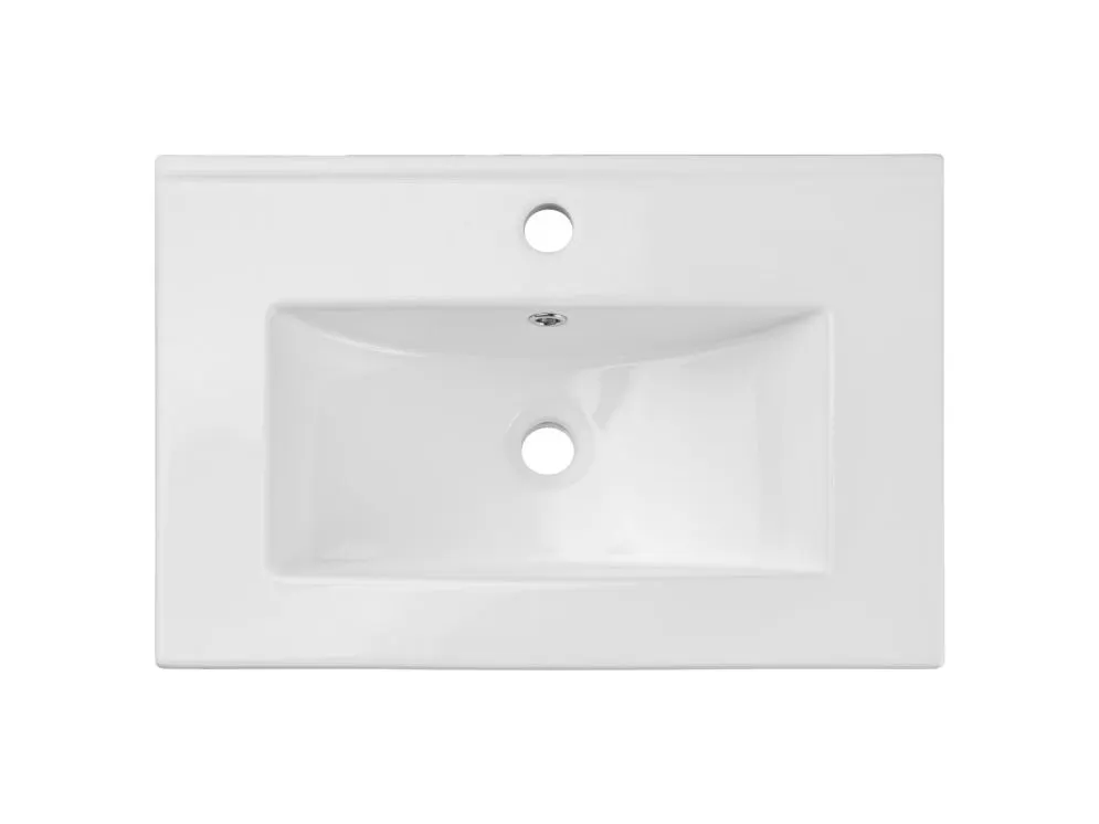 Szafka pod umywalkę LINE REED GREEN D 82-60-2D zielona szałwiowa I sklep meblowy MIRAT. styl RYFLOWANY